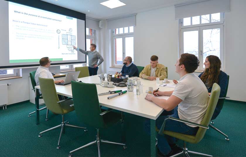 Einblick in eine Schulung bei STAHLWILLE