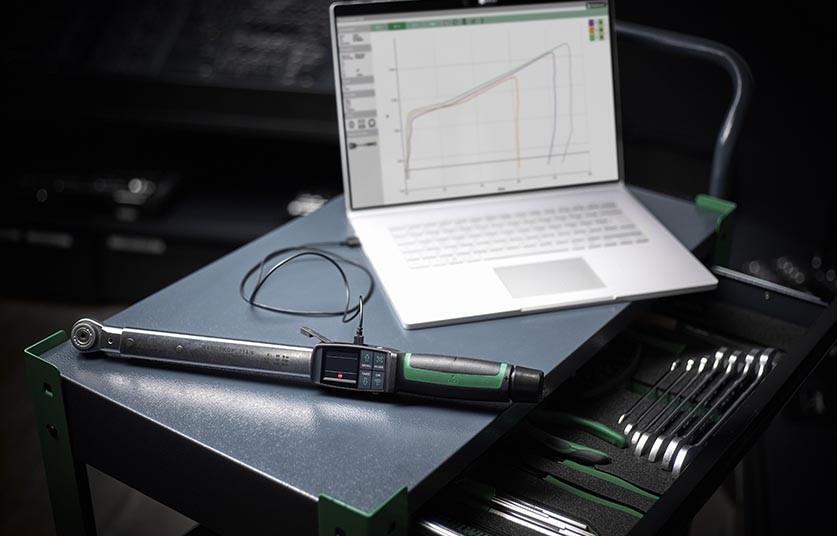 SensoMaster Live connected to a PC