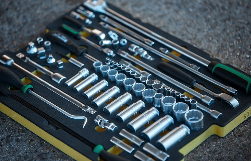 Aviation tool storage solution