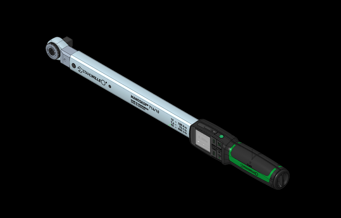 CAD data for a torque wrench